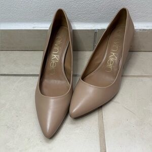 Calvin Klein Women's Beige Heels